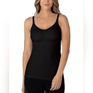 Basic Collection Maternity Nursing Black Tank Top Size S